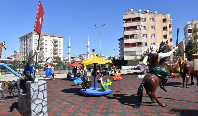 Şahinbey Belediyesi'nden çocuklara modern ve güvenli Park