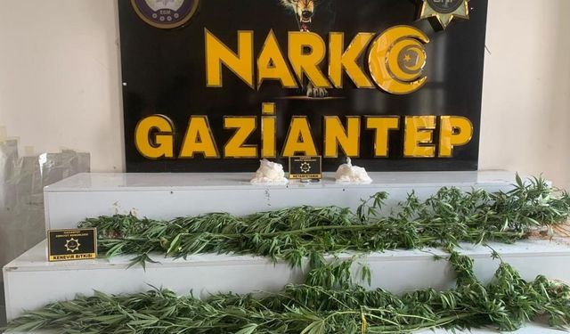 Gaziantep’te Dev Narkotik Operasyonu