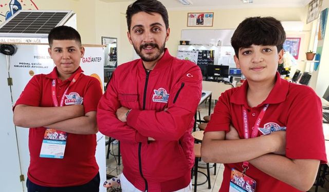 Gaziantep’ten Dünyaya Pedal Çeviren Öğrenciler: TEKNOFEST’te Finalde!