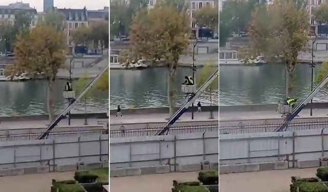 Yük Asansöründen Motosiklete: Louvre Soygunu Kamerada