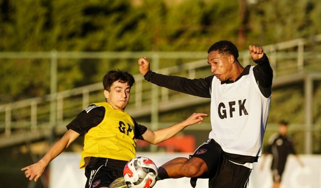 Gaziantep FK’da Taktik Prova Tamam