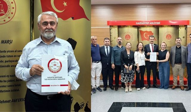 CHP Gaziantep’te Mazbatalar Teslim Edildi