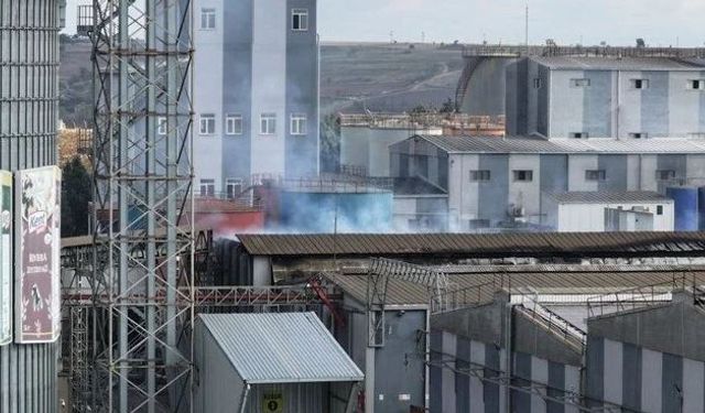 Yağ Fabrikasında Korkutan Patlama