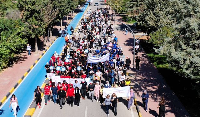 GAÜN’de Sağlık İçin Yürüdüler!