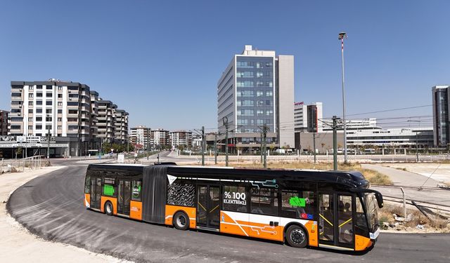 Gaziantep'in Yeni Otobüsleri Geldi