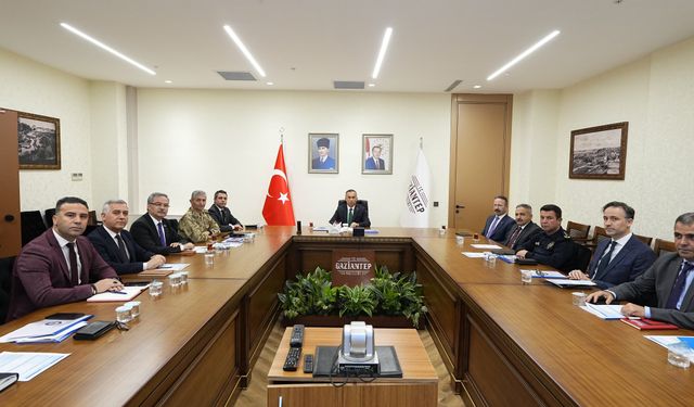 Gaziantep’te Huzur İçin Güvenlik Tedbirleri Masada