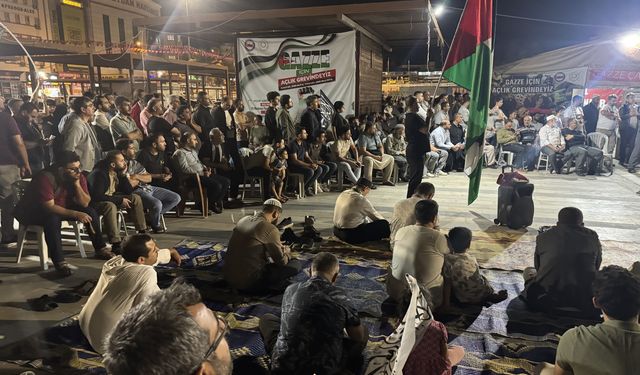 Gaziantep'te Küresel Sumud Filosu Saldırısına Sert Tepki!