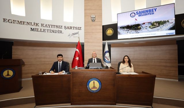 Şahinbey’de Yeni Encümen Üyeleri Seçildi