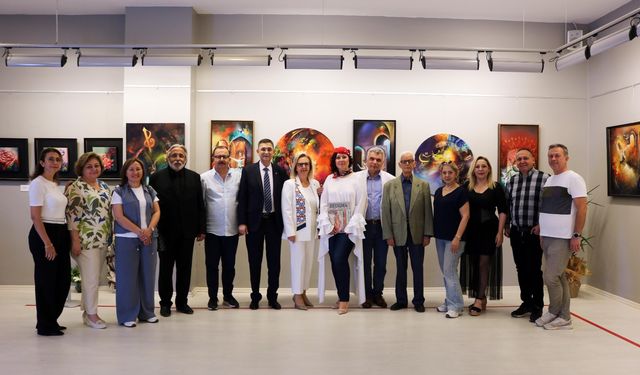 Sanko'da “Benim Yolculuğum” Sergisi Açıldı