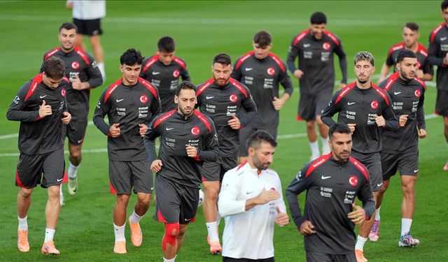 Milliler Dünya Kupası Yolunda Sahaya İndi