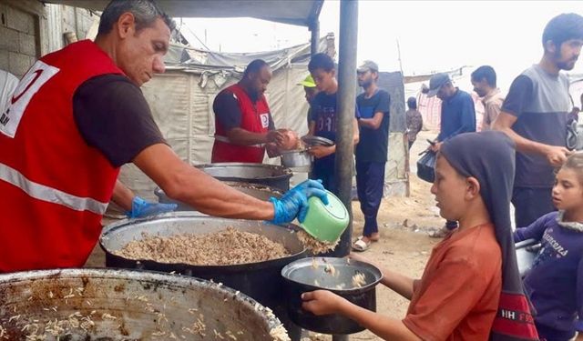 Türk Kızılayı Gazze'de Sahada