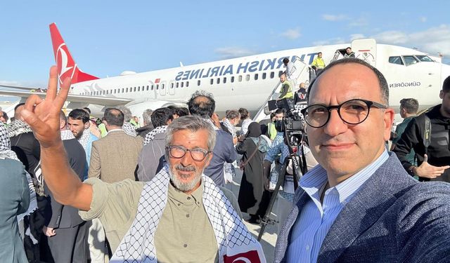 İsrail’in Gözaltına Aldığı Gaziantepli Gazeteci Yaşar Yavuz Türkiye’ye döndü