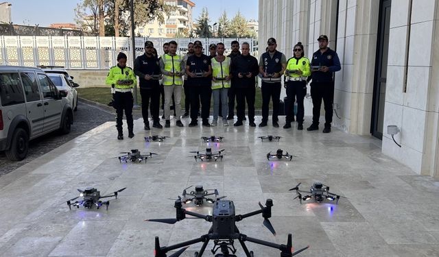 Yüz Tanıyan Dronlar Gaziantep’te Sahada