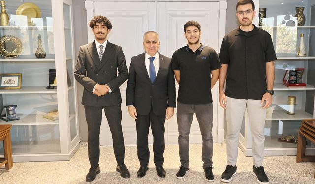 Cezayirli Öğrencilerle Rektörlükte Buluşma