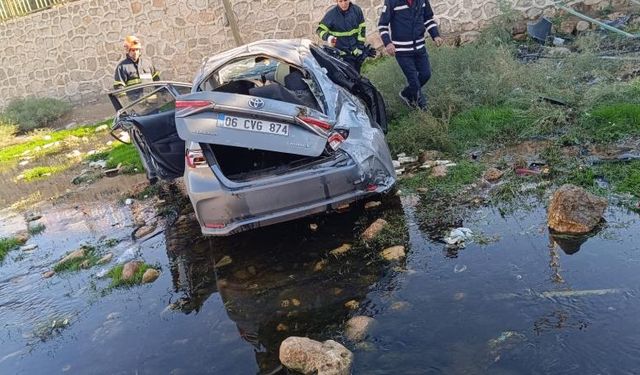 Dereye Uçan Araçta Acı Son