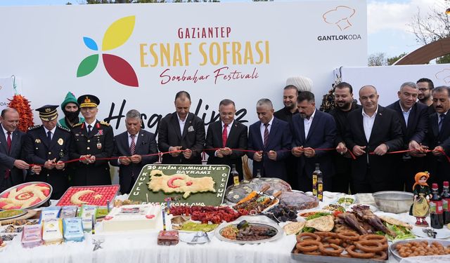 Esnaf Sofrası Festivali Coşkuyla Açıldı