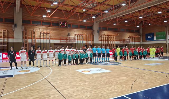 Futsal A Millî Takımımız Avusturya ile Berabere Kaldı