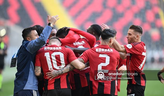 Gaziantep FK Evinde 2-2 Berabere Kaldı