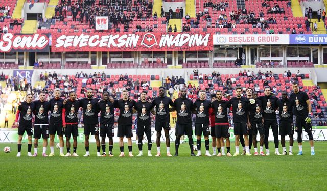 Gaziantep FK’dan Duygulandıran Anma