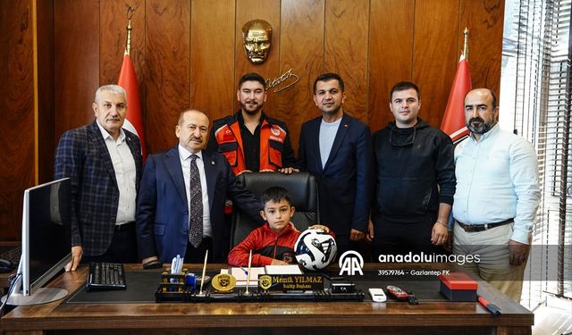 Gaziantep FK’dan Küçük Kahramana Büyük Jest