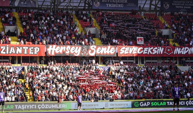 Gaziantep FK Tribünleri Bu Kez Boş Kaldı