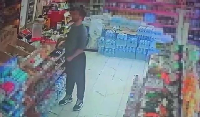 Markette Cep Telefonu Hırsızlığı