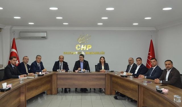 CHP’den Gaziantep’te kritik buluşma