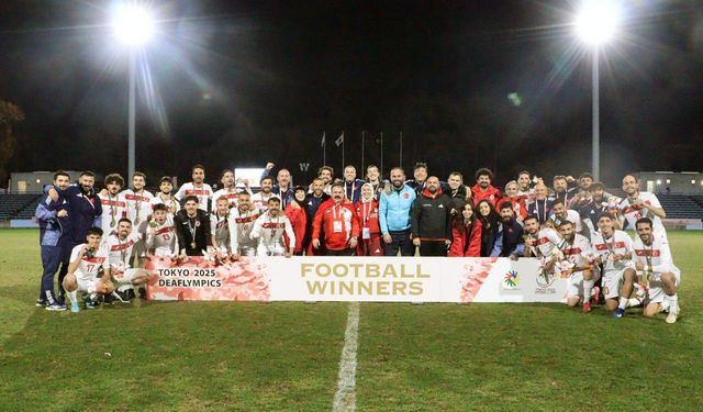 Millîlerimiz Olimpiyat Şampiyonu