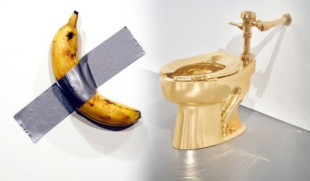 Bantlı Muzdan Sonra Şimdi de Tuvalet!