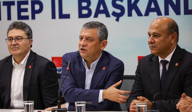 Özgür Özel Gaziantep’te Partililerle Buluştu