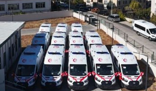 Gaziantep’te Acil Sağlık Hizmetlerine Büyük Takviye