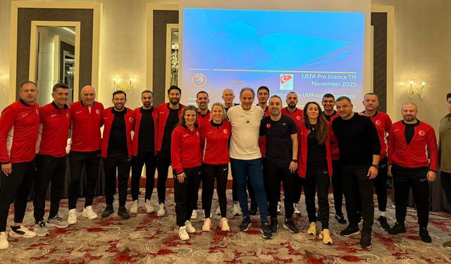 UEFA Pro 4. Modül Eğitimi İstanbul’da Tamamlandı