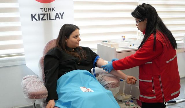 3 Milyonuncu Kan Bağışı Gaziantep’ten Geldi