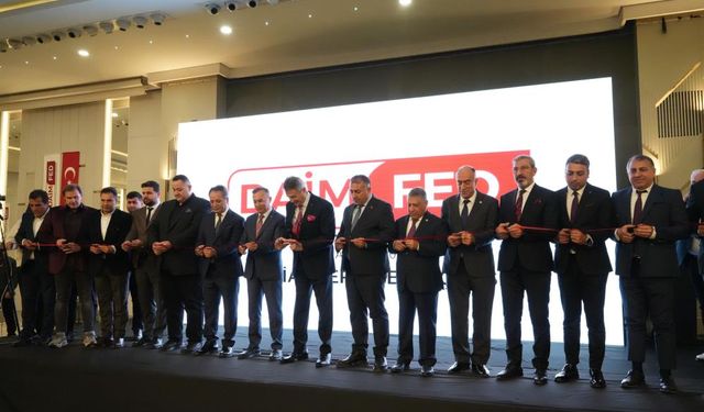 DAİMFED Gaziantep Şubesi Yoğun Katılımla Açıldı