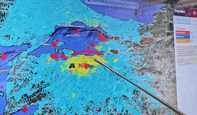 Deprem Haritası İnteraktif Platformda