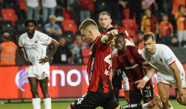 Gaziantep FK Penaltılarda Zirve Ortaklarından