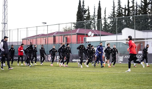 Gaziantep FK’da İkinci Yarı Mesaisi