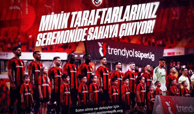 Gaziantep FK’dan Göztepe Maçında Unutulmaz Seremoni