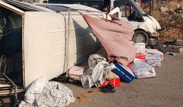 Gaziantep’te Feci Kaza Kamerada