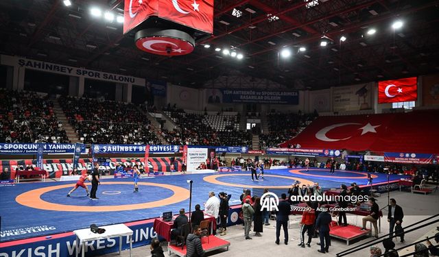 Türkiye Güreş Şampiyonası Gaziantep’te Başladı