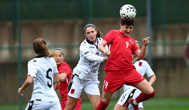 Kadın A Millî Takımımız Arnavutluk’u Yendi