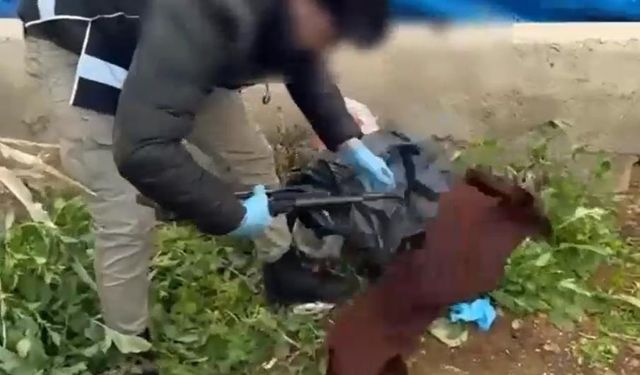 Toprağa Gömülü Silahlar Ele Geçirildi