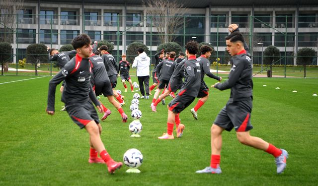 U15 Millî Takım, Kuzey Makedonya Maçları İçin Hazırlıklara Başladı