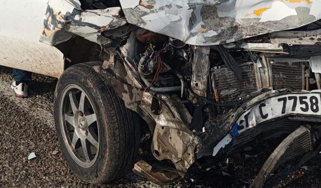 Araban Yolunda Kaza Paniği