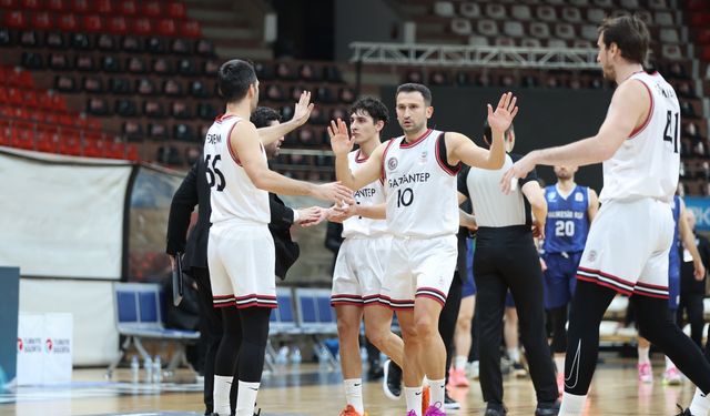 Gaziantep Basketbol Şampiyonluk İçin Sahada