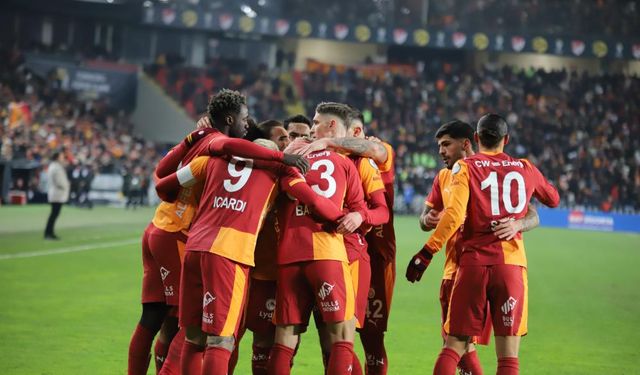 Galatasaray'da İlk Yarıda Üstünlük