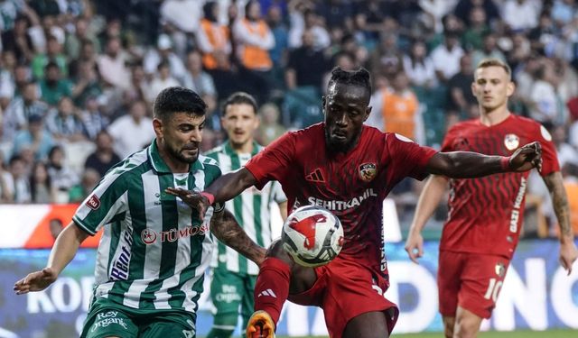Gaziantep FK ile Konyaspor 21. randevuda