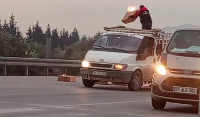 Gaziantep Yolu Üzerinde Panik Anları