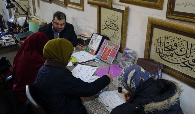 Hat Sanatı Gaziantep’te Yaşatılıyor