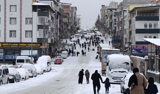 Kar Tatili Çocuklara Eğlence Oldu